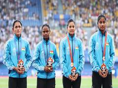 
      
      Indian women's 20 km race walk side gets bronze in WUG
      
      