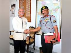 
      
      DG Assam Rifles discusses security situation with Arunachal Guv
      
      
