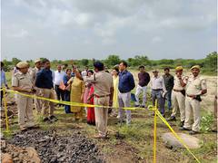 
      
      Bhilwara gangrape and murder: NCW team visits spot
      
      