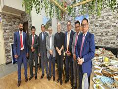 
      
      UKPNP delegation meets MP, discusses human rights concern in PoK
      
      