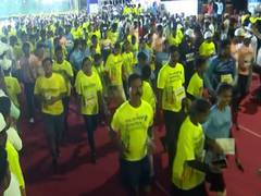 
      
      Karunanidhi Memorial Int'l Marathon in Guinness world record list
      
      