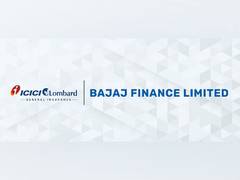 
      
      Bajaj Finance partners with ICICI Lombard General Insurance
      
      