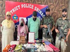 
      
      J&K: Couple for posing as IAS, IPS officers nabbed
      
      