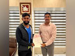 
      
      Cricketer Ankit Bawne’s India dream gets a major push
      
      