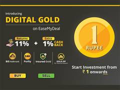
      
      EaseMyDeal Partners with Augmont Gold to launch Digital Gold
      
      