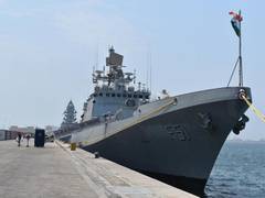 
      
      INS Visakhapatnam, INS Trikand arrive in Dubai for exercise
      
      
