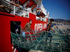 
      
      41 died in deadly migrant shipwreck tragedy off Italy's Lampedusa
      
      