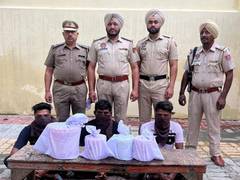 
      
      Punjab Police arrest 3 drug traffickers, seize 12 kg Heroin
      
      