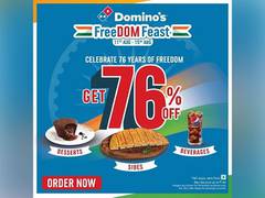 
      
      Domino's launches FreeDOM Feast Offer
      
      