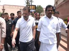 
      
      Opposition parties protest over suspension of LoP Adhir Ranjan
      
      