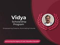 
      
      Vidya Scholarship Program 
      
      