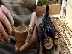 
      
      Kashmir's potter Umar lights 10,000 oil lamps for I-Day
      
      
