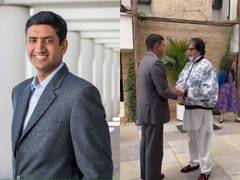 
      
      US Congressman Ro Khanna shares video with Amitabh Bachchan
      
      