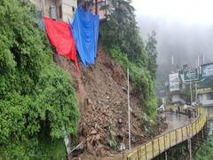 
      
      Himachal: Landslides in various locations create havoc in Shimla
      
      