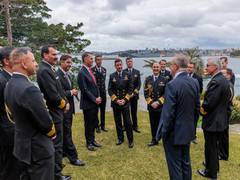 
      
      Exercise Malabar: Anthony Albanese meets Quad naval leaders
      
      