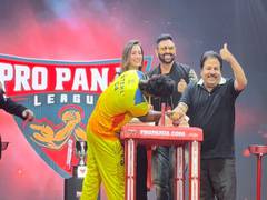 
      
      Rajiv Shukla, Suniel Shetty, Preeti grace Pro Panja League finale
      
      