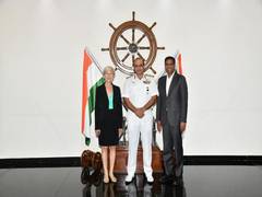 
      
      US congressional delegation visits Western Naval Command HQ
      
      