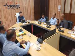 
      
      Uttarakhand heavy rains: CM Dhami holds review meeting
      
      