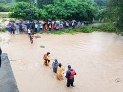 
      
      Uttarakhand rainfall: Houses submerge in Rishikesh, 20 rescued
      
      