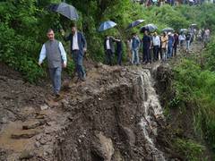 
      
      Himachal CM Sukhu visits disaster-hit Jadon village of Solan
      
      
