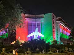 
      
      IAF HQ 'Vayu Bhawan' to be illuminated in tricolour
      
      