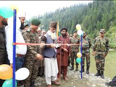 
      
      J-K: Army dedicates 115-feet long bridge to locals
      
      