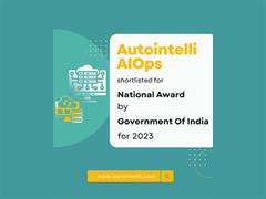 
      
      Autointelli AIOps shortlisted for National Award 
      
      