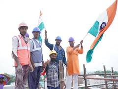 
      
      UP: I-Day celebrated in Ayodhya's Ram Janmabhoomi complex
      
      