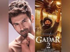 
      
      Kartik Aaryan shares 'Fanboy moment' from 'Gadar 2'
      
      