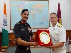 
      
      US Indo-Pacific Command official calls on his counterpart
      
      