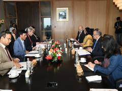 
      
      Union Minister Mandaviya holds meeting with WHO Chief Tedros
      
      