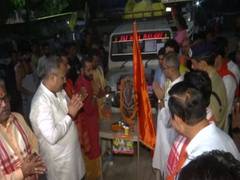 
      
      J-k: First batch of pilgrims embarks on Budha Amarnath Yatra 
      
      
