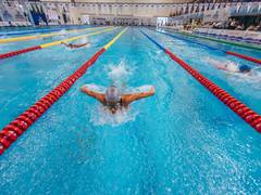 
      
      Dhinidhi Desinghu makes big splash; creates new national record
      
      