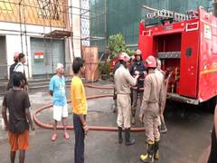 
      
      Fire breaks out in garment showroom in New Delhi's South Extensio
      
      