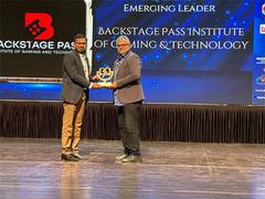 
      
      Backstage Pass Institute of Gaming and Technology Honoured
      
      