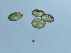 
      
      IAF conducts trials of heavy drop system for defence forces
      
      