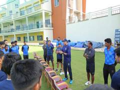 
      
      NCA chief VVS Laxman addresses emerging players of High-Performan
      
      