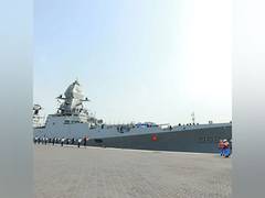 
      
      Kuwait: INS Visakhapatnam docks at Al-Shuwaikh Port for 3-days
      
      