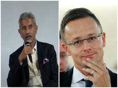 
      
      Jaishankar hails his Hungary counterpart Peter Szijjarto on 75th
      
      