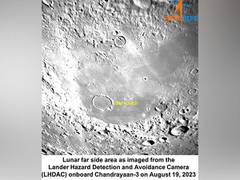 
      
      Chandrayaan 3 mission: ISRO shares latest Moon surface pictures
      
      