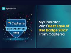 
      
      MyOperator Cloud Call Receives Best Ease of Use 2023 badge
      
      