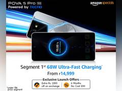 
      
      TECNO POVA Takes on Nothing with an RGB Backlight Under Rs 15,000
      
      