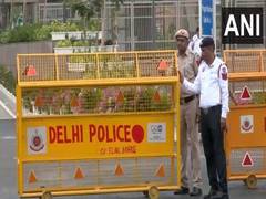 
      
      Delhi traffic police conduct carcade rehearsal ahead of G20 summit
      
      