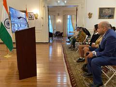 
      
      Chandrayaan-3: Diaspora members witness historic moment in US 
      
      
