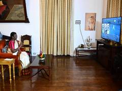 
      
      President Murmu conveys her congratulatory message to ISRO
      
      