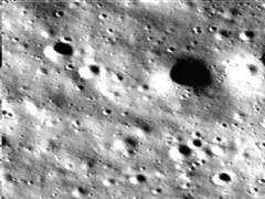 
      
      ISRO shares images of moon surface
      
      