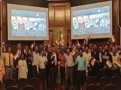 
      
      UK: Indian High Commission celebrates Chandrayaan-3’s landing
      
      