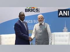 
      
      PM Modi holds bilateral meeting with Senegal President Macky Sall
      
      