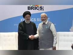 
      
      PM Modi, Iranian President hold bilateral talks
      
      