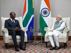 
      
      PM Modi meets noted rocket scientist Siyabulela Xuza
      
      